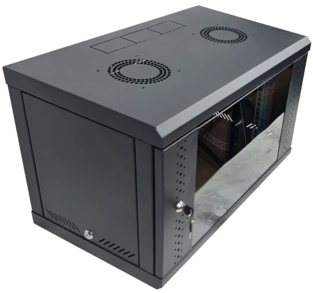 Шкаф настенный E-server 6U 600х500х370 (ES-Е650B) фото 3