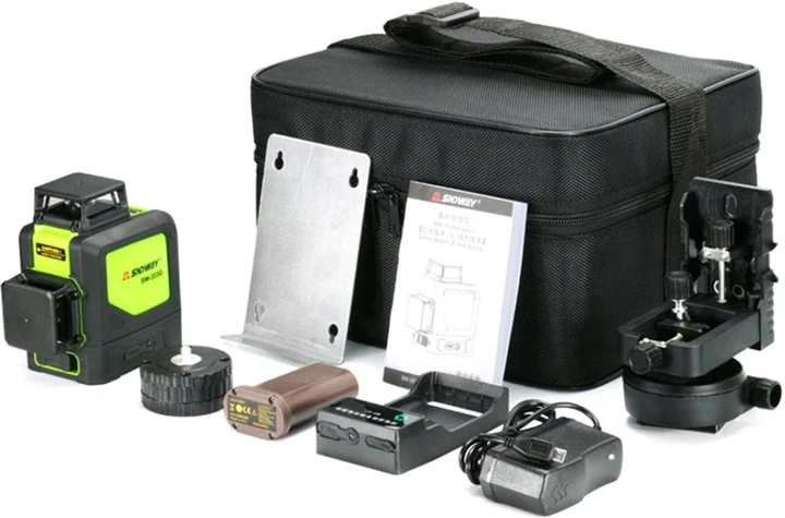 Лазерный уровень Sndway SW-333G 30 м фото 5