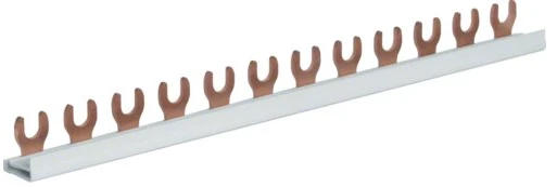 Шина вилкова Hager KDN163A White