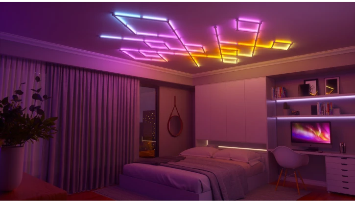 Дополнительные панели Nanoleaf Lines Expansion Pack Apple HomeKit - 3 шт. (NL59-E-0001LW-3PK) фото 10