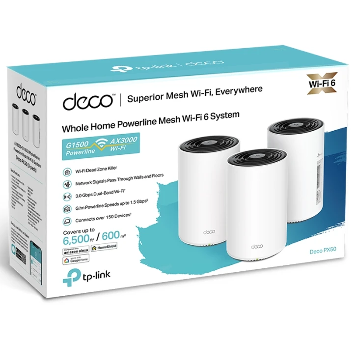 Mesh WiFi система TP-Link Deco PX50 (3-pack) фото 3
