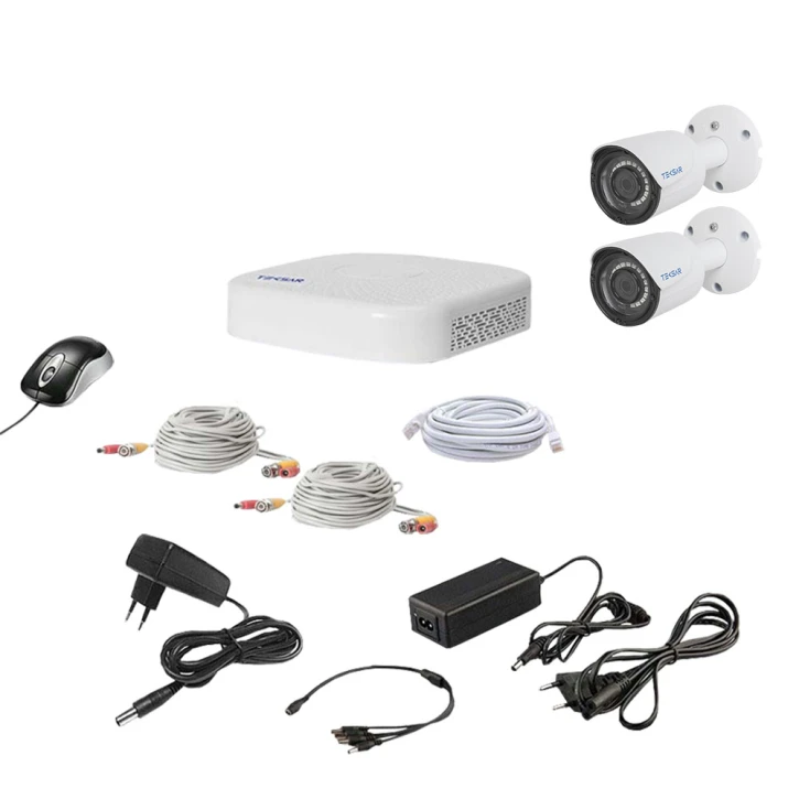 Комплект відеоспостереження Tecsar QHD 2MP2CAM Tecsar 6973 фото 8