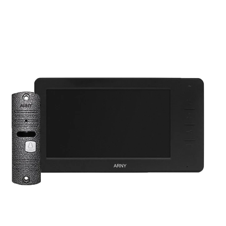 Комплект відеодомофону Arny AVD-7005 Black/Grey