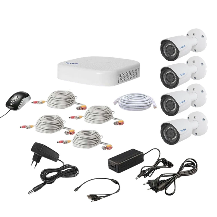 Комплект відеоспостереження Tecsar QHD 2MP4CAM Tecsar 6980 фото 8