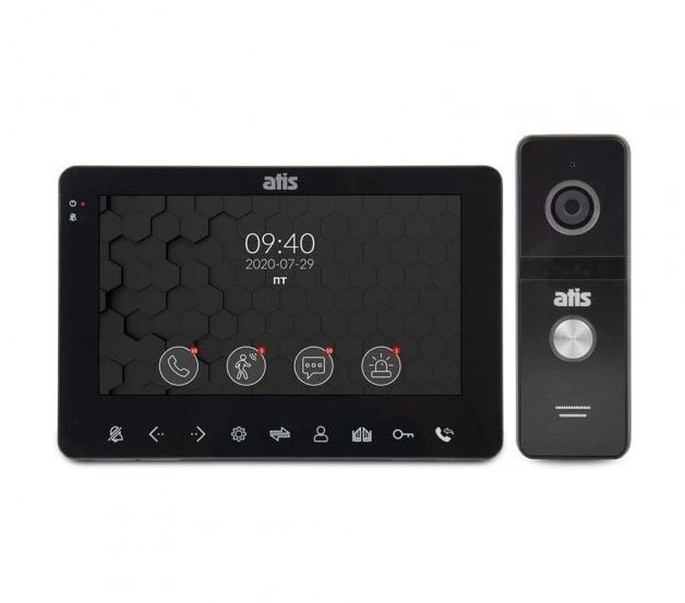 Комплект відеодомофона Atis AD-780FHD-B Kit box