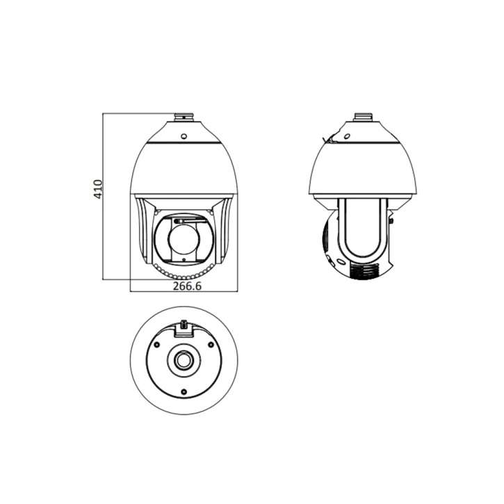 Роботизована SPEED DOME IP-відеокамера Hikvision DS-2DF8225IX-AELW (PTZ 16x1080P) Hikvision 6508 фото 2