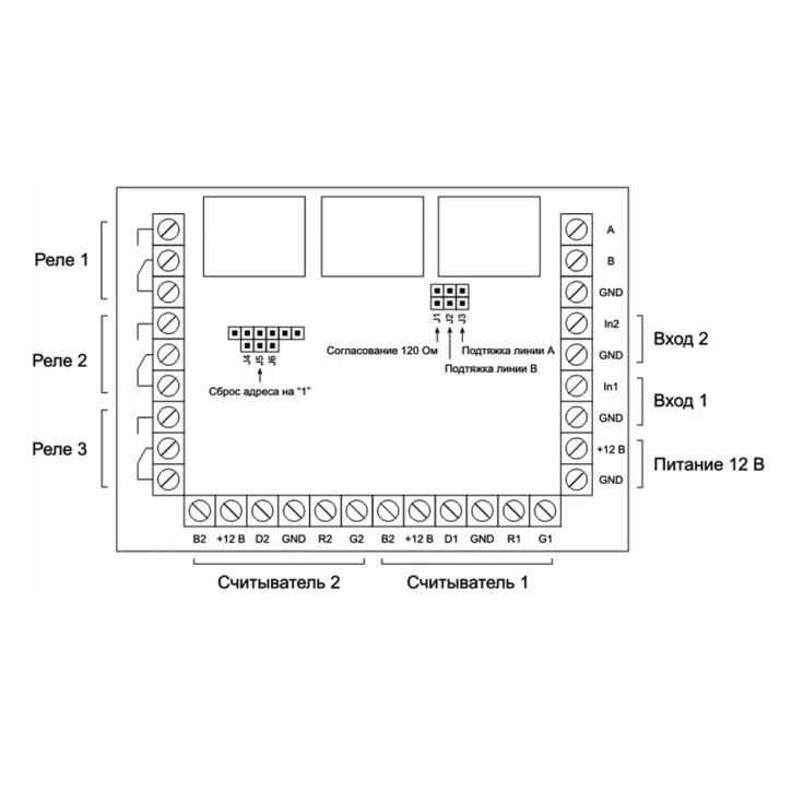 Мережевий контролер доступу Cyphrax NAC-01 Cyphrax 7642 фото 2
