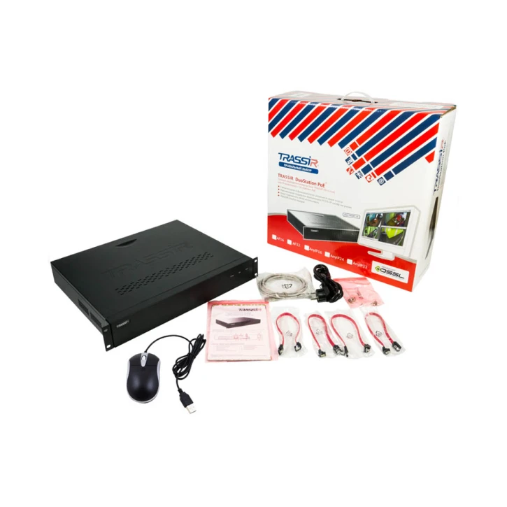 Мережевий ІР відеореєстратор TRASSIR DuoStation AnyIP 32-16P Trassir 6163 фото 5