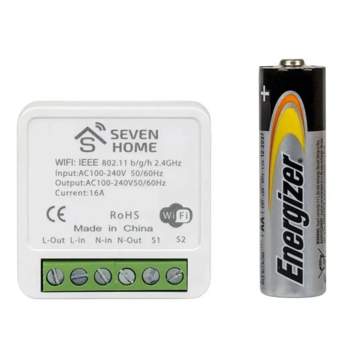 Розумне Wi-Fi реле SEVEN HOME S-7048 SEVEN 15512-1 фото 3