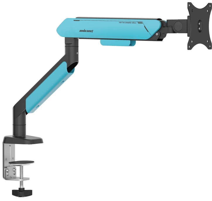 Настільне кріплення для монітора Anda Seat Stealth PRO II 17’’-42’’ Blue (AD-W-A9-1S-BS) фото 7