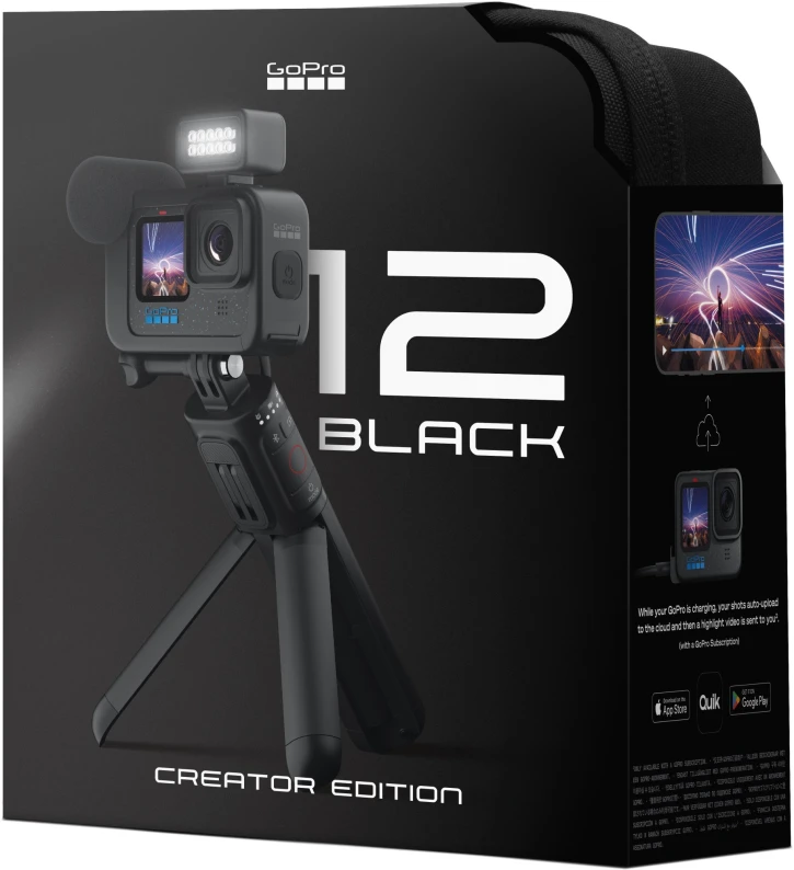 Экшн-камера GoPro HERO12 Creator Edition Черный (CHDFB-121-EU) фото 16