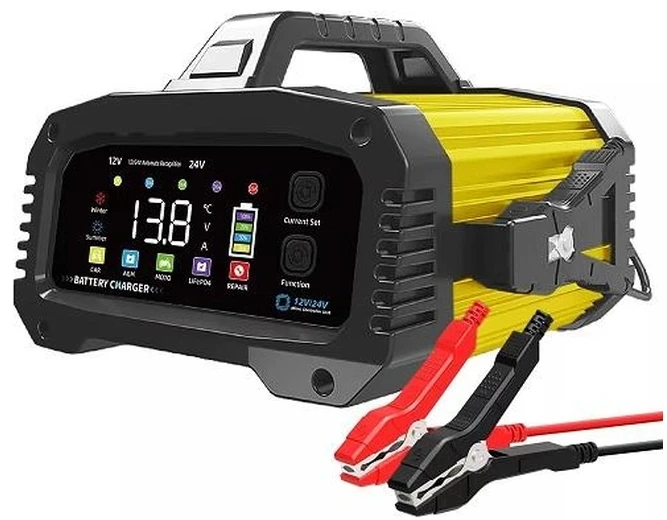 Зарядное устройство для АКБ PowerPlant 12V 25A/24V 15A (NV822744)