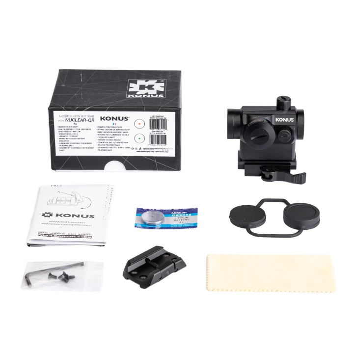 Коліматорний приціл Konus NUCLEAR-QR 1x22 (7215) фото 5
