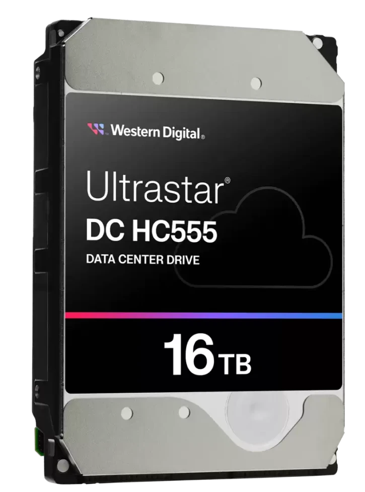 Жорсткий диск Western Digital Ultrastar HC555 16 ТБ (WUH722016CLE6L4) фото 3