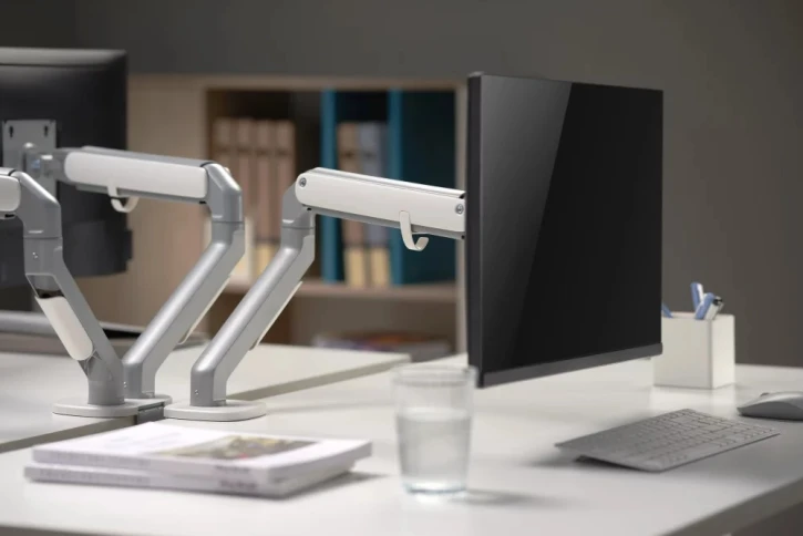 Настольный крепеж для монитора Officepro MA421S White фото 7