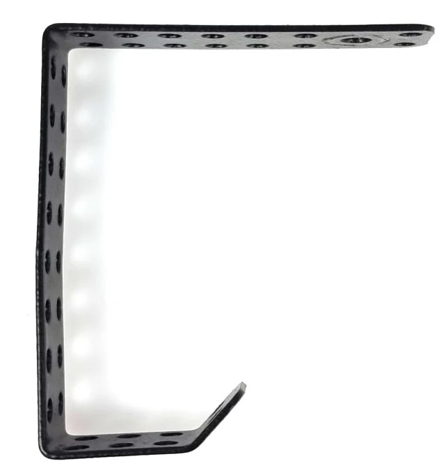 Кабельний організатор петля E-server вертикальний, чорний (40034) фото 5