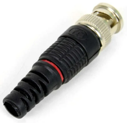 Роз'єм Atis BNC-P пластик під винт, прямий фото 2