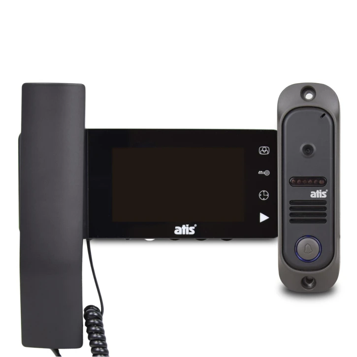 Комплект відеодомофона Atis AD-440MW / MB Kit box