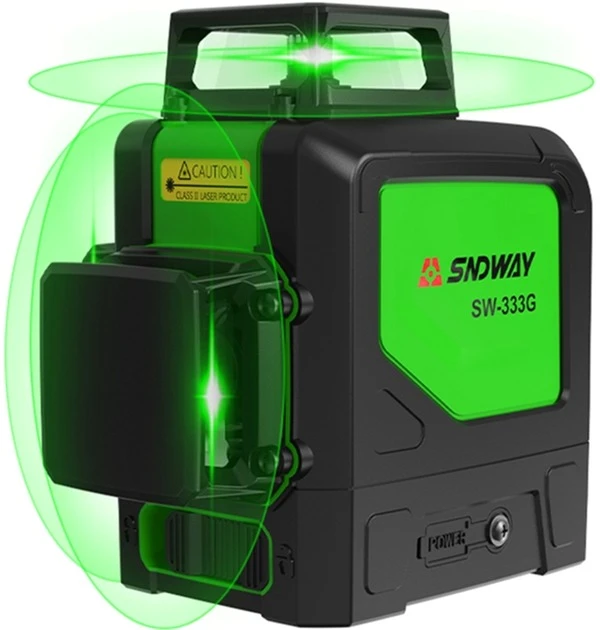 Лазерный уровень Sndway SW-333G 30 м