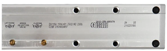 Доводчик дверной Cisa C1611.03.0.90 Professional Plus2 BC STD HO с фиксацией до 80 кг черный (37916) фото 5