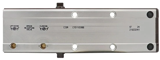 Доводчик дверной Cisa C1511.03.0.88 Professional Plus2 STD HO с фиксацией до 80 кг коричневый (37907) фото 5