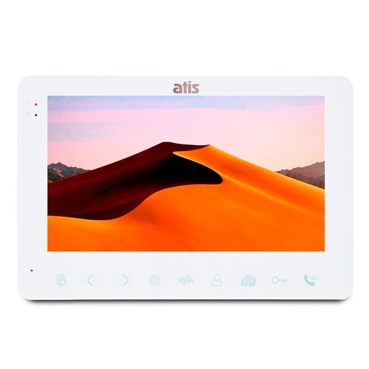 Комплект відеодомофону Atis AD-780W Kit box Black/White фото 7