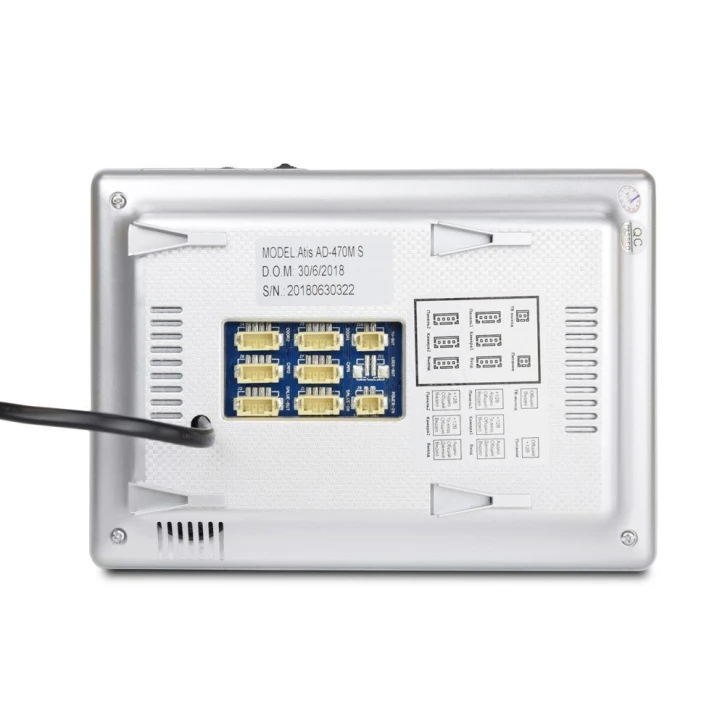 Відеодомофон Atis AD-470M S Black фото 5