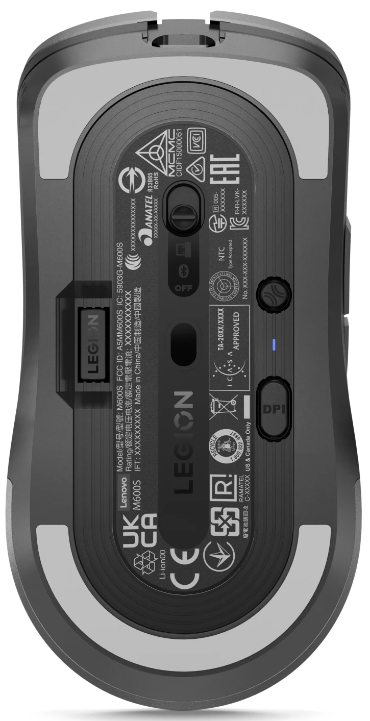 Миша бездротова Lenovo Legion M600s Wireless GM Gray (GY51H47354) фото 6