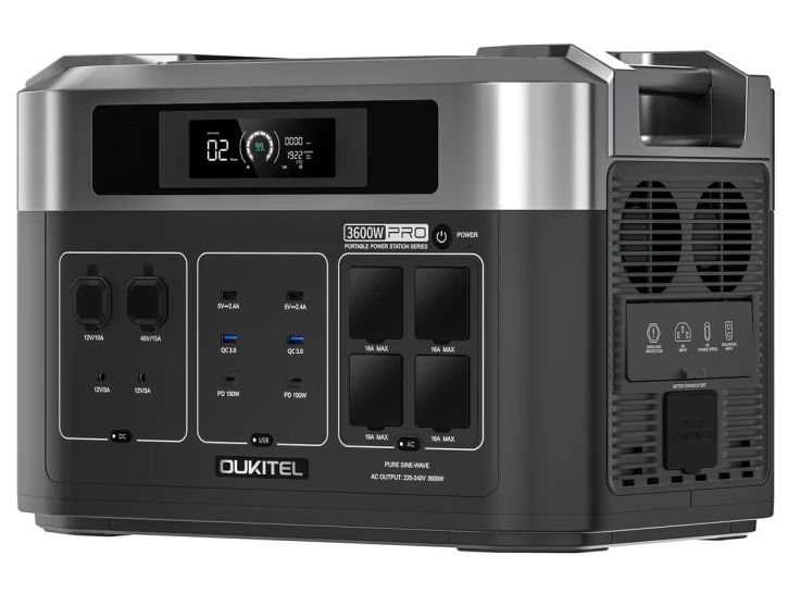 Зарядна станція Oukitel BP2000E PRO (2048 Вт·год/3600 Вт) фото 2