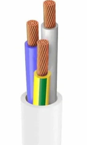 Кабель силовий GalKat ПВС 3х 1,5 White (ГК000020294)