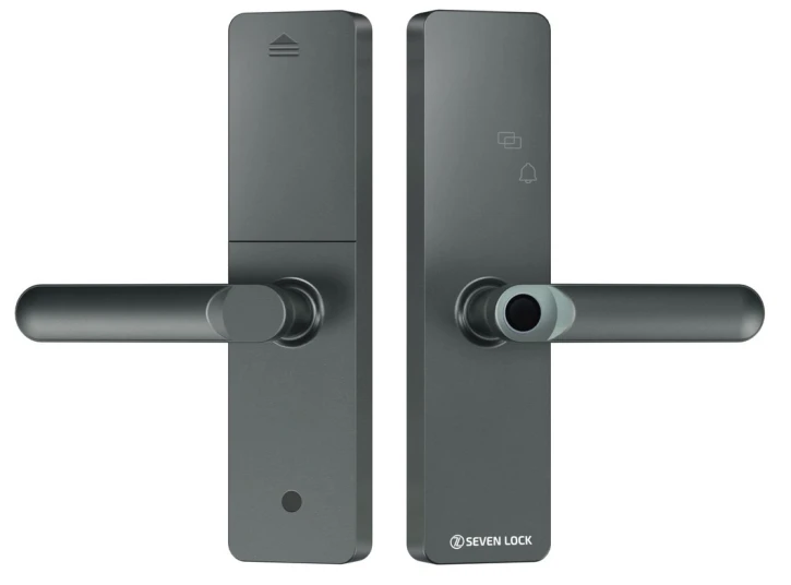 Умный биометрический замок Copy SEVEN LOCK SL-7740BF Black (SL7740BFg) фото 2