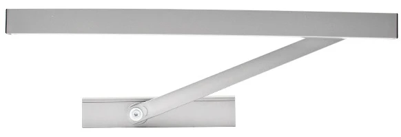 Доводчик дверний Cisa C2010.03.0.97 Professional Plus2 SLD до 60 кг FIRE сірий (37929) фото 4