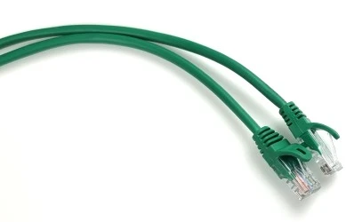 Патч-корд E-server UTP Cat.5e 1м (CAT.5E UTP CORD-1M-GREEN) фото 2