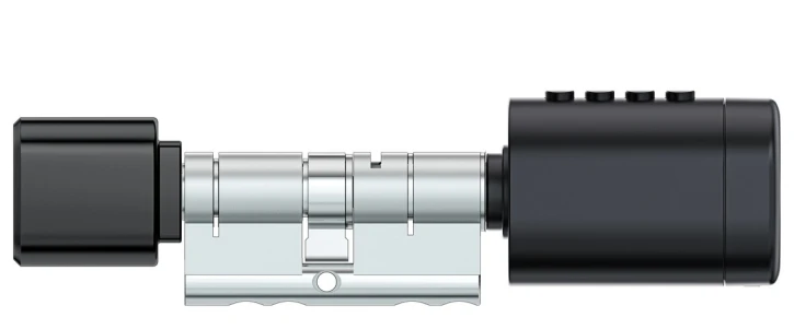 Умный биометрический замок Copy SEVEN LOCK SL-7774BF (35-90 мм) Silver (SL7774BFb90) фото 3