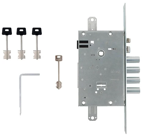 Електромеханічний замок Cisa 17685 (BS67,5*85мм) сувальдний з перекодуванням фото 5