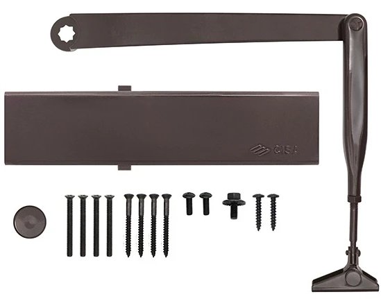 Доводчик дверной Cisa C1610.05.0.88 Professional Plus2 BC STD до 120 кг FIRE коричневый (37919) фото 6