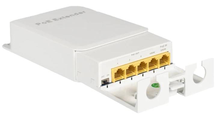 PoE-розширювач NVC POE 4/1000 (73-00141) фото 2