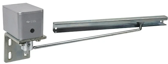 Доводчик для калитки Cisa C1310.11.1.97 пружинный до 55 кг левый серый (41369) фото 4