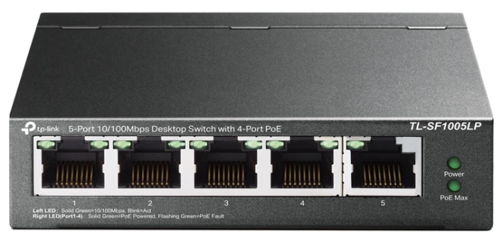 Комутатор TP-Link TL-SF1005LP фото 2