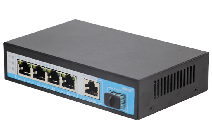 POE комутатор HongRui HR901-AFG-411S 6-портовий