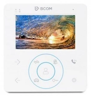 Відеодомофон BCOM BD-480 White (215029)
