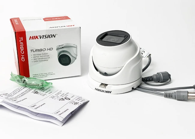 Видеокамера Hikvision DS-2CE76H0T-ITMF (C) (2.8) Turbo HD White фото 4