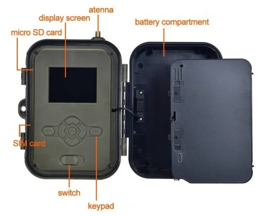 Фотоловушка Suntek HC-940Ultra Li (120MP, 8000mAh, Облако) фото 4