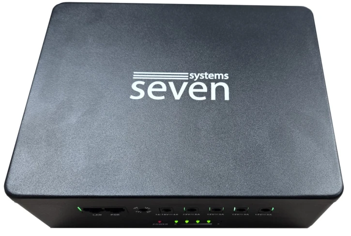 ДБЖ SEVEN UPS-7960 60W LiFePO4 Black фото 2