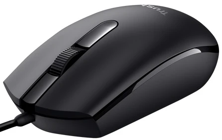 Миша Trust Basi Wired Black (24271) фото 2