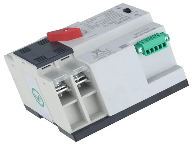 Автоматичний перемикач CNC YCQ4-100R/2P 220V 100A (NV822454) фото 2