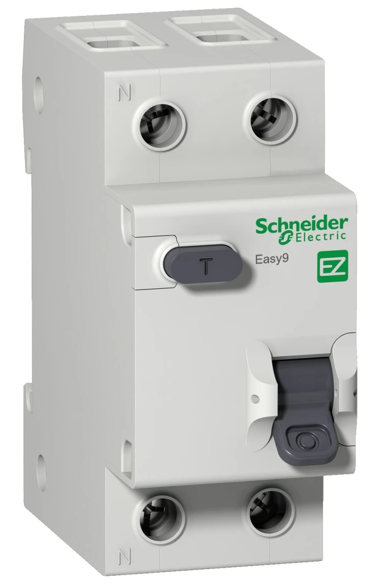 Автоматичний диференційний автомат Schneider Electric Easy9 (1P+N, 10А, 30мА, тип AC, С) (EZ9D34610)