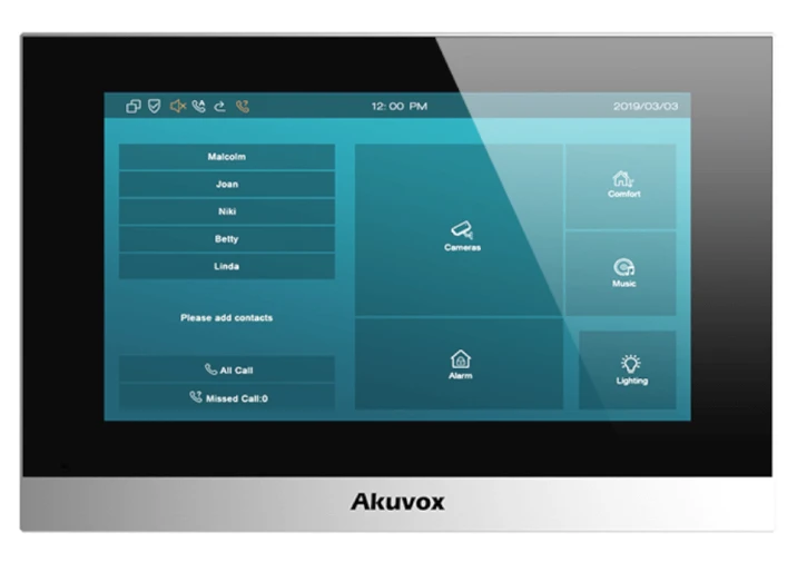 Відеодомофон Akuvox C315S Black