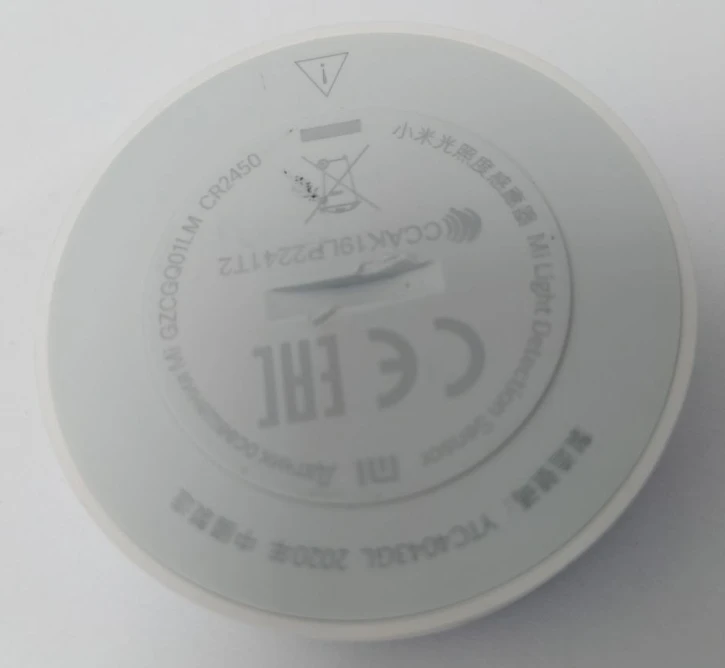 (Уценка) Датчик света Xiaomi Mi Light Detection Sensor Zigbee 3.0 (GZCGQ01LM)(YTC4043GL) фото 6