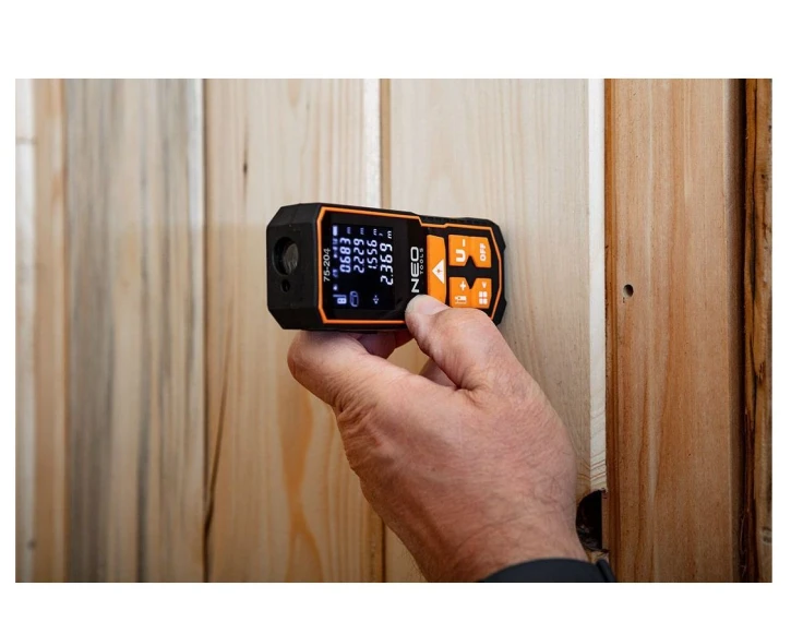 Далекомір лазерний Neo Tools 0.05–60м, ±2мм Orange (75-204) фото 9